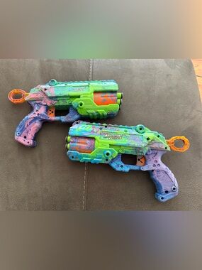 Adventure Force Green & Purple Foam Dart Blaster (Set of 2)